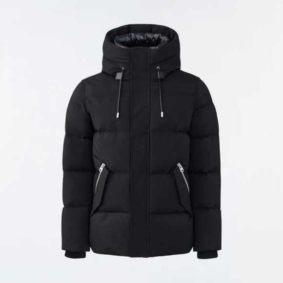 MACKAGE Men's Graydon 2-in-1 Lustrous Down Parka - Black - Size 38